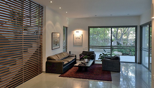 מ. גיא אדריכלים | תכנון בתים פרטיים | בית פרטי בהרצליה מרכז 1