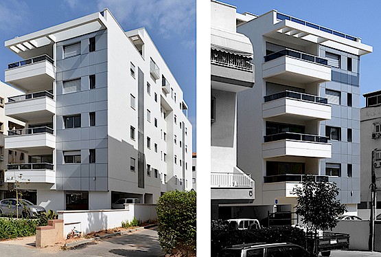 מ. גיא אדריכלים | תכנון בתים משותפים | פרויקט לייב יפה, הרצליה