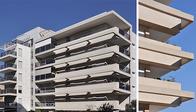 מ. גיא אדריכלים | תמ"א 38/2 | פרויקט חובות הלבבות, הרצליה