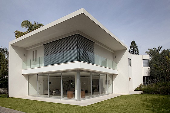 מ. גיא אדריכלים | תכנון בתים פרטיים | בית פרטי בהרצליה פיתוח 1