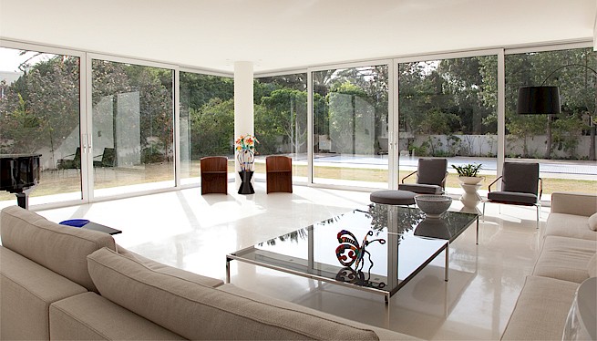 מ. גיא אדריכלים | תכנון בתים פרטיים | בית פרטי בהרצליה פיתוח 1