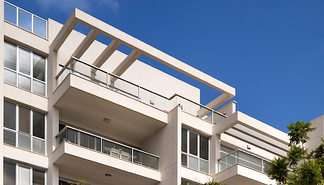 מ. גיא אדריכלים | בתים משותפים - פרויקט החלוץ 13, הרצליה