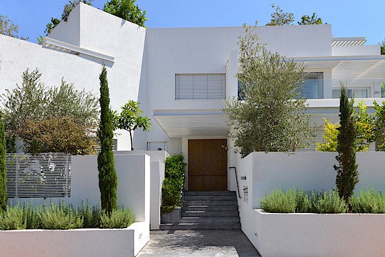 מ. גיא אדריכלים | תכנון בתים משותפים | פרויקט אוסישקין-שפירא, הרצליה