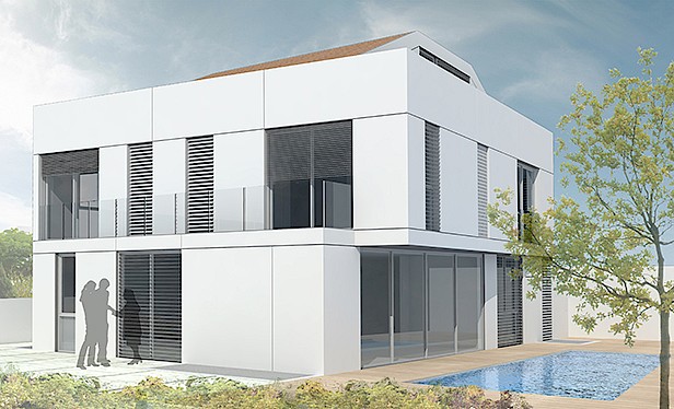 מ. גיא אדריכלים | תכנון בתים פרטיים | בית בהרצליה ב': 1.7