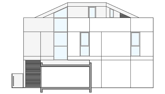 מ. גיא אדריכלים | תכנון בתים פרטיים | בית בהרצליה ב': 1.7
