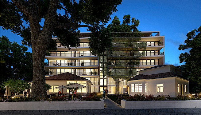 מ. גיא אדריכלים | בתים משותפים | פרויקט בני בנימין-הנדיב, הרצליה