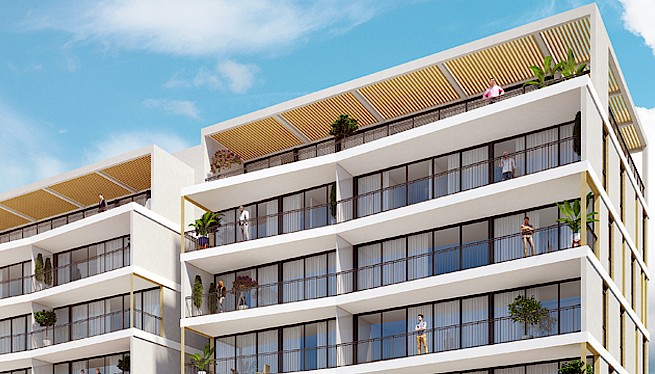 מ. גיא אדריכלים | בתים משותפים | פרויקט בני בנימין-הנדיב, הרצליה