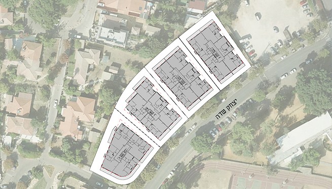 מ. גיא אדריכלים | תמ"א 38/2 | פרויקט יצחק שדה, הרצליה