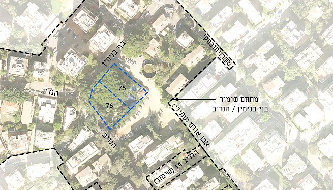 מ. גיא אדריכלים | תוכנית בנין עיר | פרויקט בני בנימין-הנדיב, הרצליה