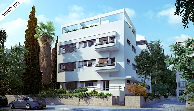 מ. גיא אדריכלים | תוכנית בנין עיר | פרויקט הנדיב 14, הרצליה