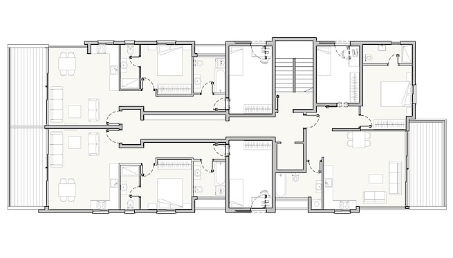 מ. גיא אדריכלים | תמ"א 38/2 | פרויקט פינסקר 4, הרצליה