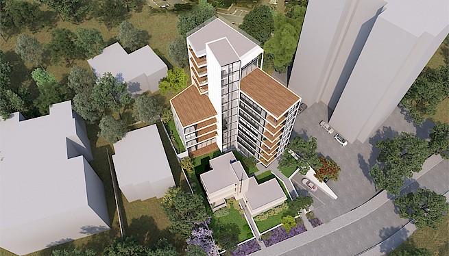 מ. גיא אדריכלים | תוכנית בנין עיר | פרויקט אל על 6, הרצליה