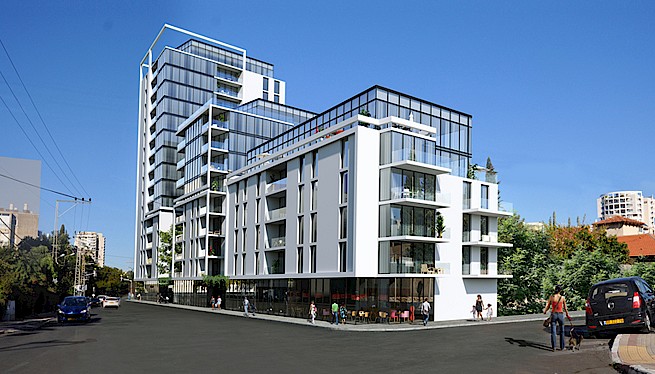 מ. גיא אדריכלים | תוכנית בנין עיר | פרויקט הרב קוק-בר כוכבא, הרצליה