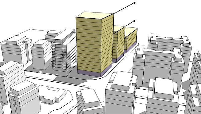 מ. גיא אדריכלים | תוכנית בנין עיר | פרויקט הרב קוק-בר כוכבא, הרצליה