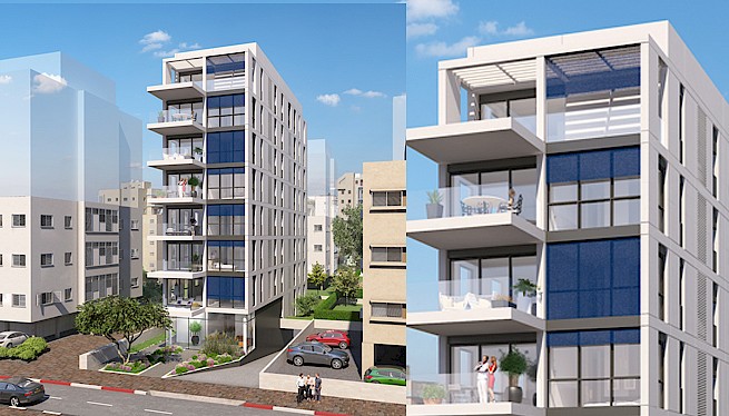 מ. גיא אדריכלים | בתים משותפים | פרויקט העצמאות 81, הרצליה