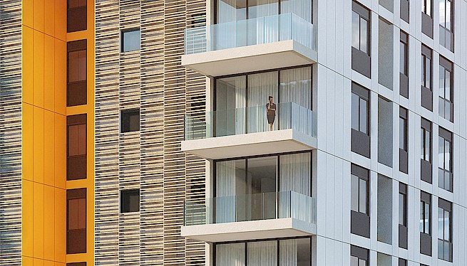 מ. גיא אדריכלים | בתים משותפים - דן שומרון 14 - דיור בר השגה להשכרה, הרצליה