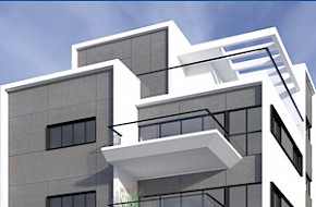 מ. גיא אדריכלים | בתים משותפים - פרויקט החלוץ 17, הרצליה