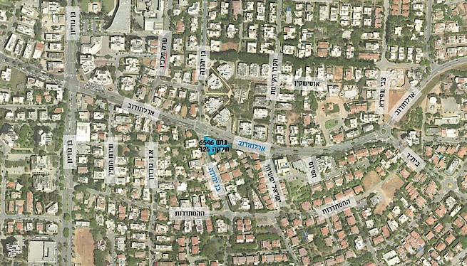 מ. גיא אדריכלים | תוכנית בנין עיר | פרויקט בן יהודה 47, הרצליה