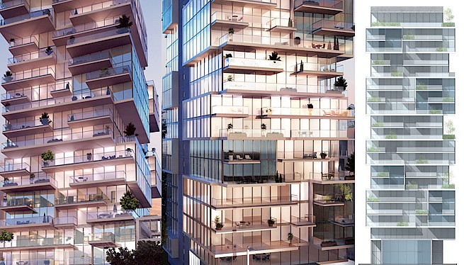 מ. גיא אדריכלים | תוכנית בנין עיר | פרויקט מגדל בסוקולוב, הרצליה